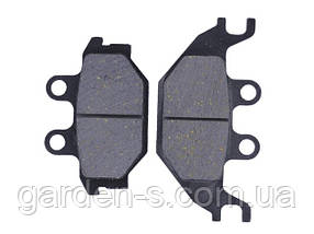 Колодки гальмівні передні (дискове гальмо) YBX на мотоцикл із бензиновим двигуном CB-125/150, фото 5