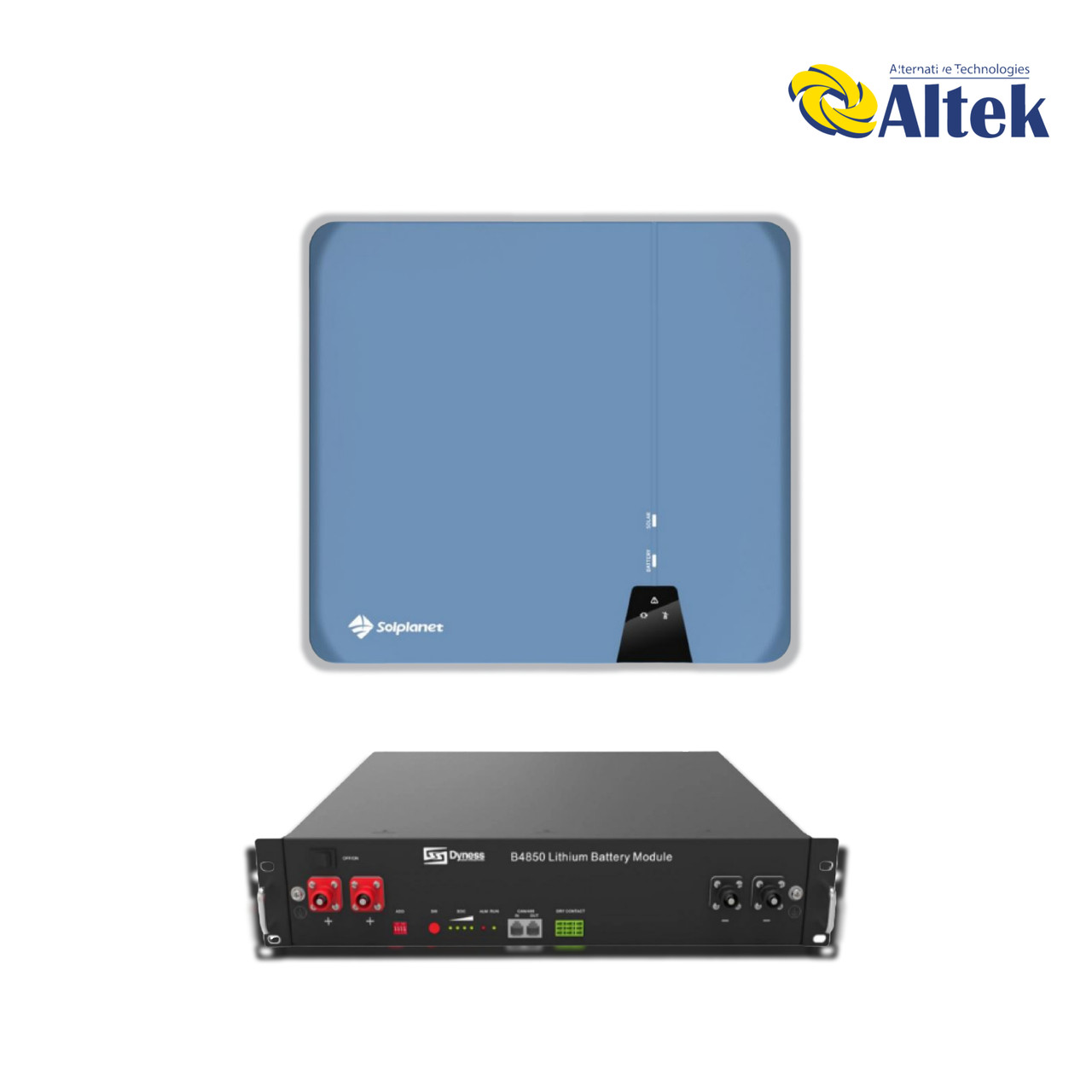 Гібридна станція Solplanet ASW 6K-H-S2, Dyness B4850, 48V – 2.4 кВт