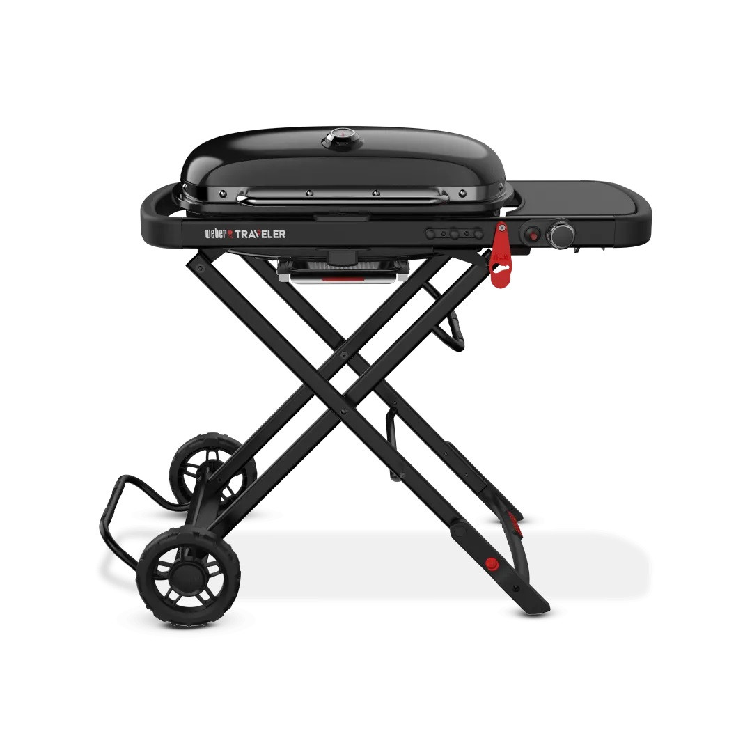 Газовий гриль Weber Traveler LP Stealth, чорний 9013075 Код: 010897
