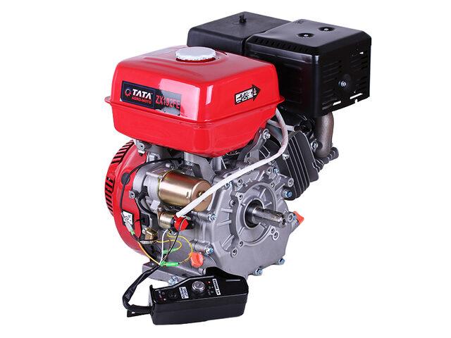 Двигун бензиновий 192FE ТАТА з електростартером (вихід вала під шпону, 25 мм) 16 к.с.