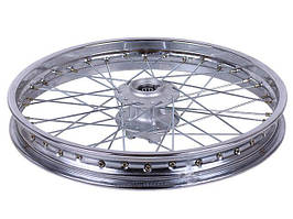 Диск передній 19*1.85J ТАТА хром на мотоцикл XY250GY-9А