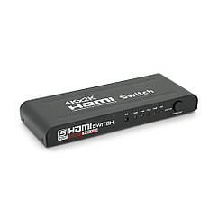 HDMI-свіч 3D 4k x 2k, 1080Р, 1,4 версія, 5 x 1 портів, Blister