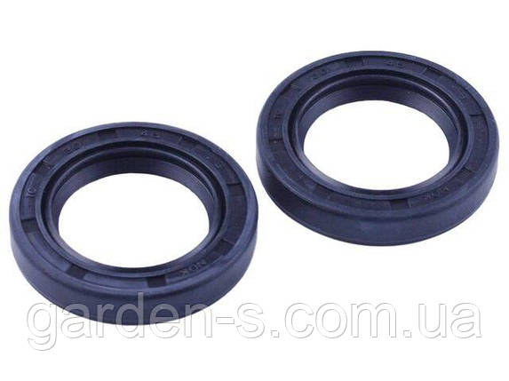 Сальники колінвала 30*46*8, к-т 2 шт. - 177F, фото 1