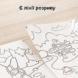 Велика розмальовка в рулоні Зоопарк, фото 3