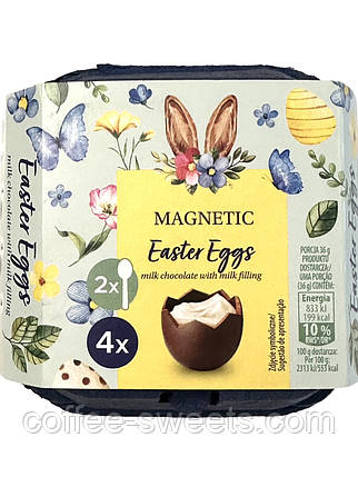 Великодні шоколадні яйця Magnetic Easter Eggs144g, фото 1