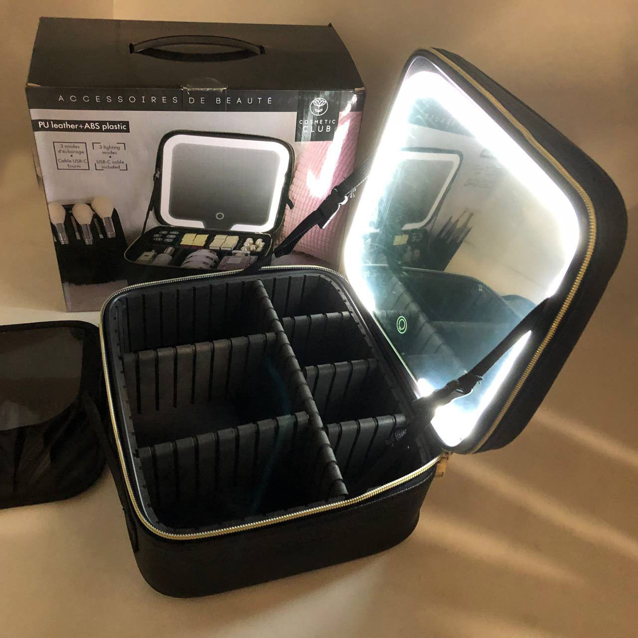 Органайзер для косметики, Дорожня косметичка-валіза, Косметичка-сумочка, Косметичка дорожня жіноча MC-76, фото 1