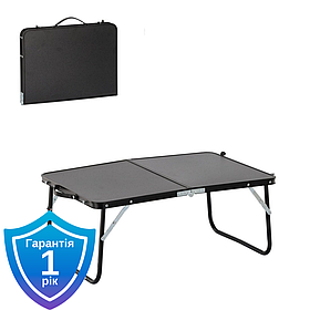 Складаний туристичний стіл Garden Line OXE3248 60 см Чорний