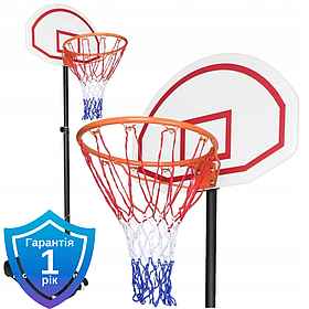 Баскетбольний кошик на підставці Garden Line Білий TIS7499