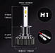 LED ЛАМПА трикольорова H1 світлодіодні з обманкою ВУЗЬКИЙ ДІОД! ПРАВИЛЬНИЙ ПУЧОК СВІТЛА, 1шт - фото 2 - id-p2555887255
