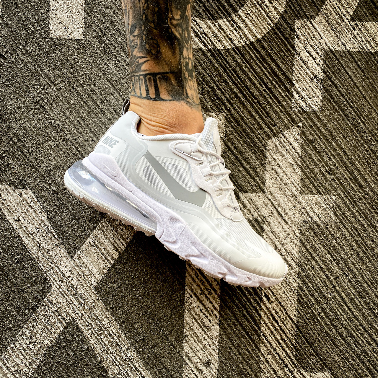 Чоловічі Кросівки Nike Air Max 270 React White / Найк Аїр Макс 270 ...
