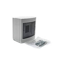 Щит під автомати 4 модулі Viko, навісний, бокс монтажний, накладний, зовнішній, настінний 90912104