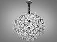 Люстра "Артишок" на 9 ламп, люстра хромована, фото 3