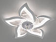 Стельова світлодіодна люстра вентилятор з пультом, 90W, біла, фото 3