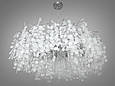 Кришталева люстра "Гліцинія" на 14 ламп, золотого кольору, фото 2