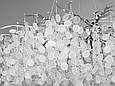 Кришталева люстра "Гліцинія" на 14 ламп, золотого кольору, фото 4