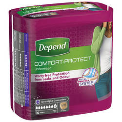 Підгузки для дорослих Depend Трусики для жінок S/M 5029053565309 smart