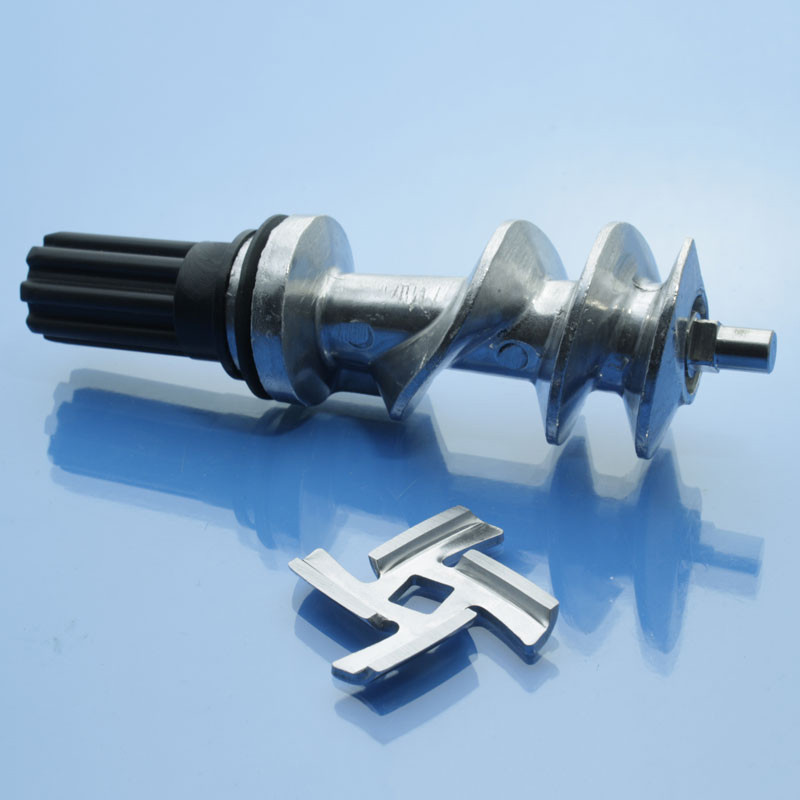 Шнек та ніж для м'ясорубки Braun Power Plus 4195, G1300, G1500, G3000, G1100