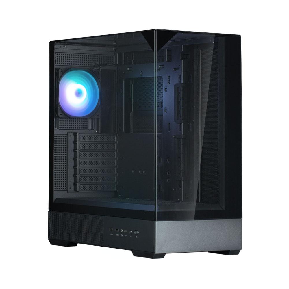 Zalman Корпус P40 Prism без БЖ, 2xUSB3.0, 1xUSBType-C, 1x120 мм ARGB, VGA 420 мм, LCS ready, TG 3x Panels, ATX,