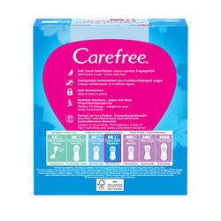 Щоденні прокладки Carefree Cotton Feel Flexiform Без аромату 56 шт. 3574661482194 smart