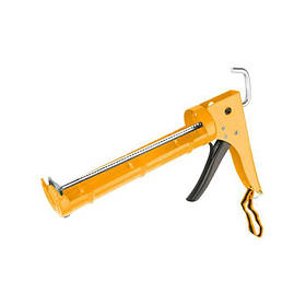 Tolsen Пістолет для герметика Industrial, 300мл, корпус сталевий, робоча частина 225мм