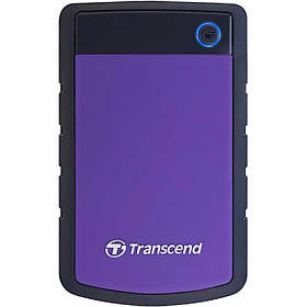 Transcend Портативний жорсткий диск 2TB USB 3.1 StoreJet 25H3 Фіолетовий