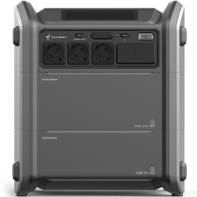Segway Портативна електростанція CUBE 2000, 2584 Вт (R-Drive 4400 Вт), 2048 Вт/год, IPX3, BT, розширення