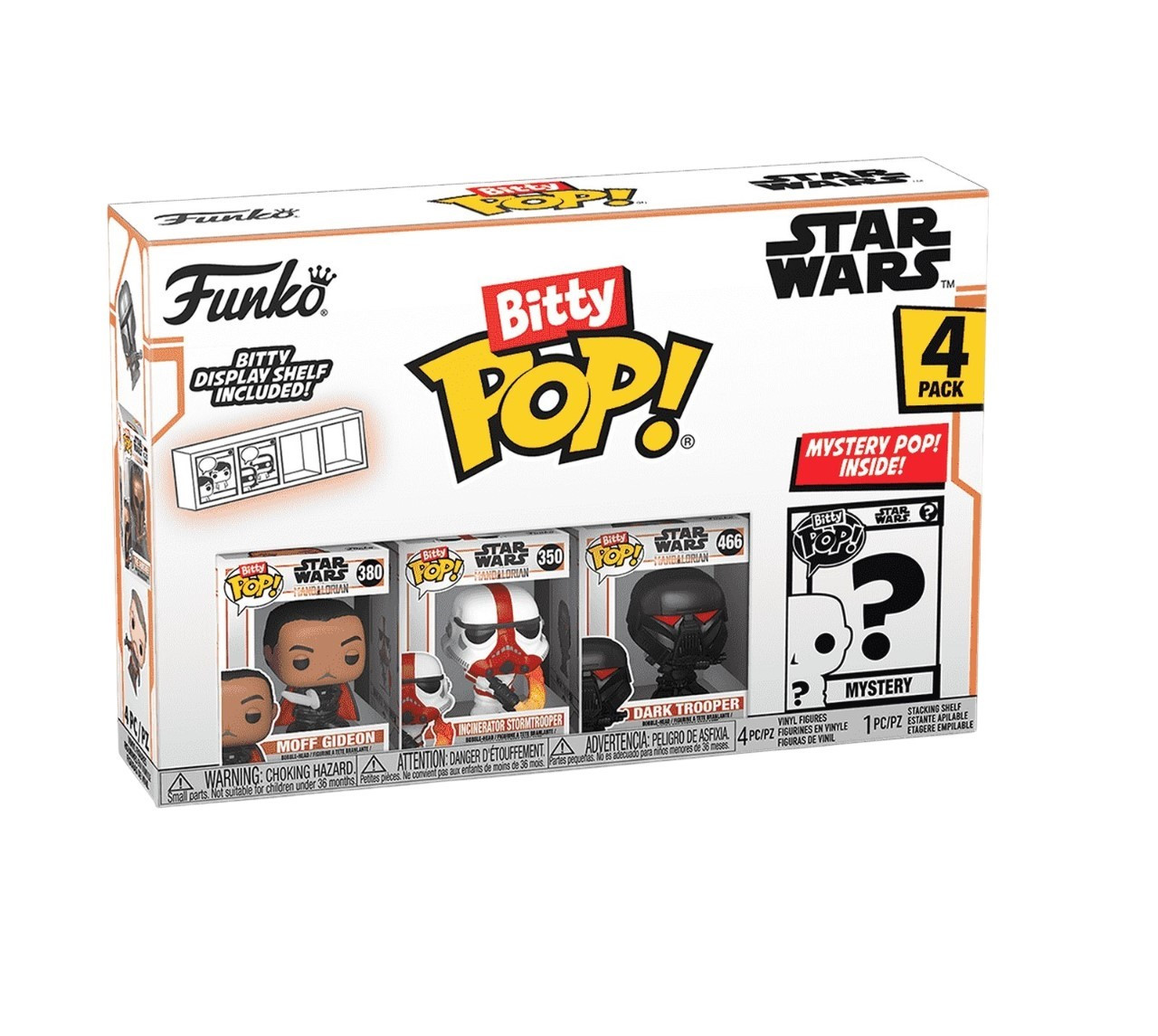 Funko Набір подарунковий Funko POP (Bitty): Mandalorian - Moff Gideon 4pk, фото 1