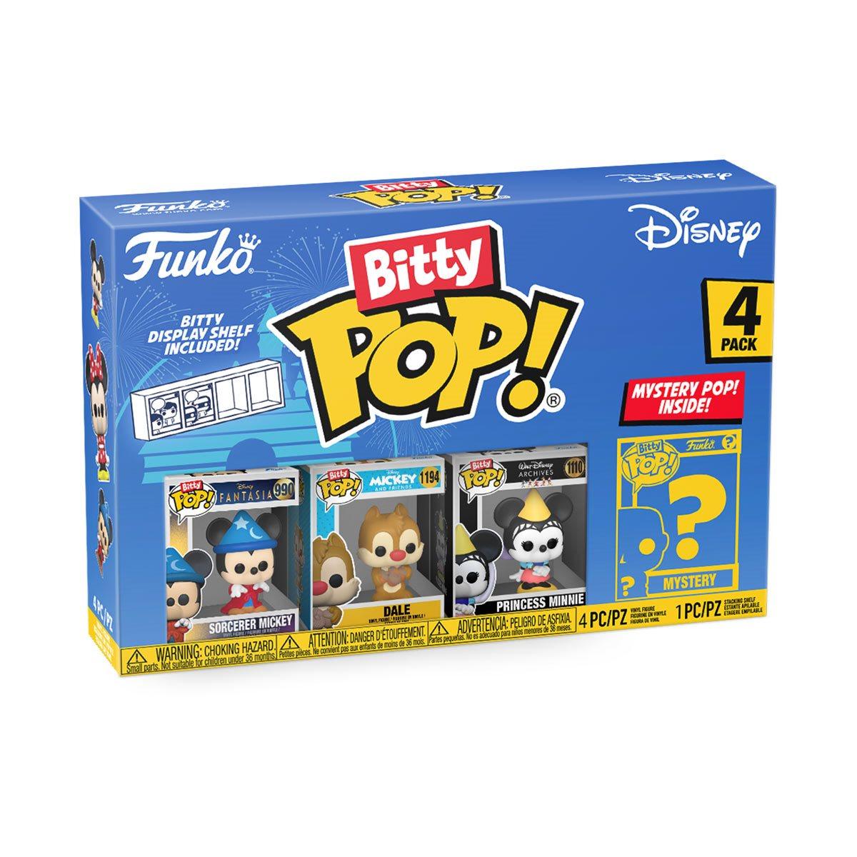 Funko Набір подарунковий Funko POP (Bitty): Disney - Sorcerer Mickey 4pk, фото 1