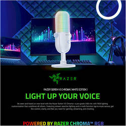 Мікрофон Razer Seiren V3 Chroma White RZ19-05060200-R3M1 smart
