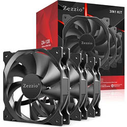 Кулер до корпусу Zezzio ZA-120 3 in 1 Kit smart