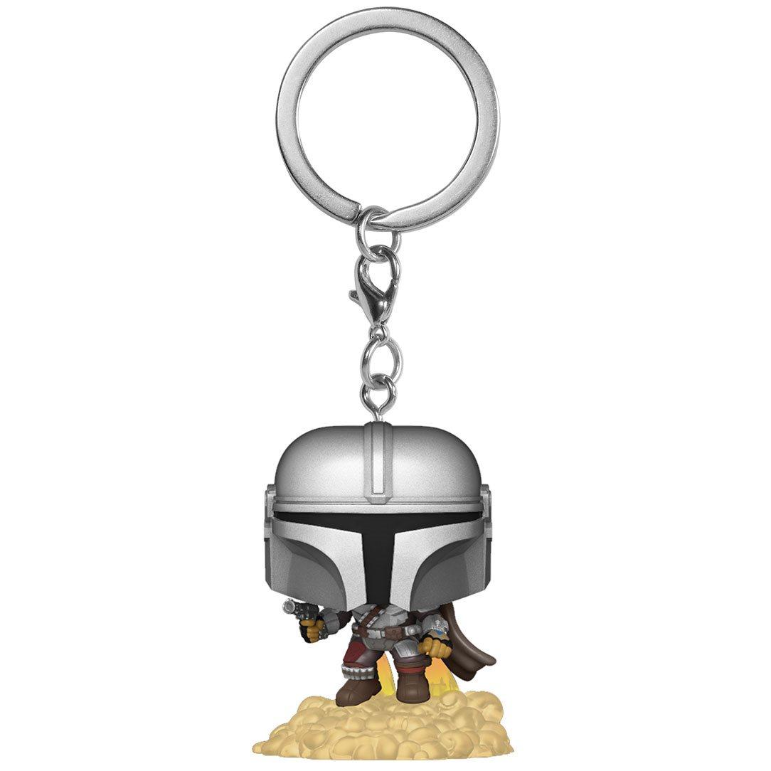 Funko Брелок Funko POP: Mandalorian - Mandalorian w/ booster, фото 1
