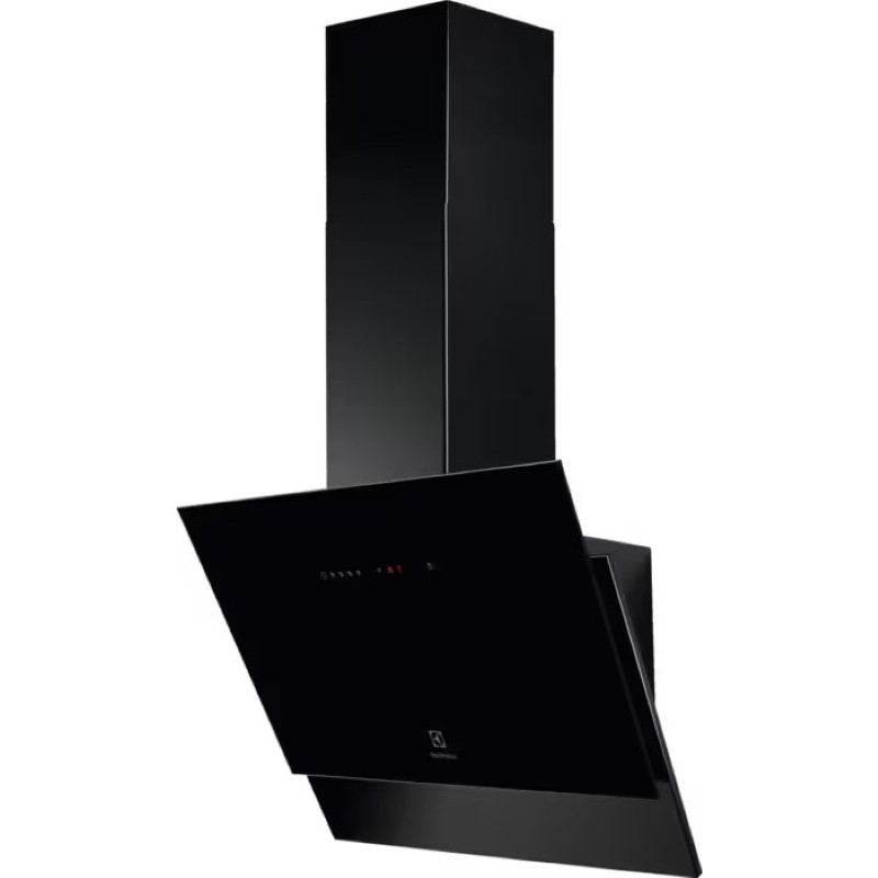 Electrolux Вітяжка вертикальна, 60 см, 700 м куб рік, Hob2Hood, чорний