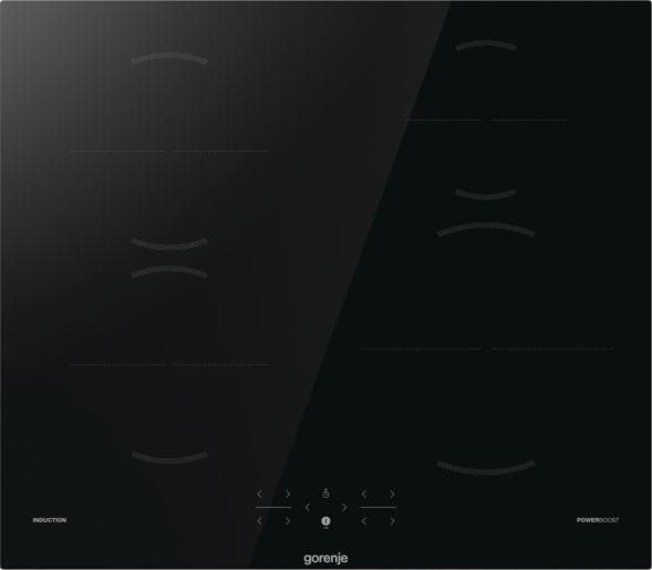 Gorenje Варильна поверхня індукційна, 60см, PowerBoost, TouchControl, чорний