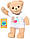 М'який плюшевий ведмідь Baby Born My Teddy Bear Soft and Cuddly 919237, фото 5