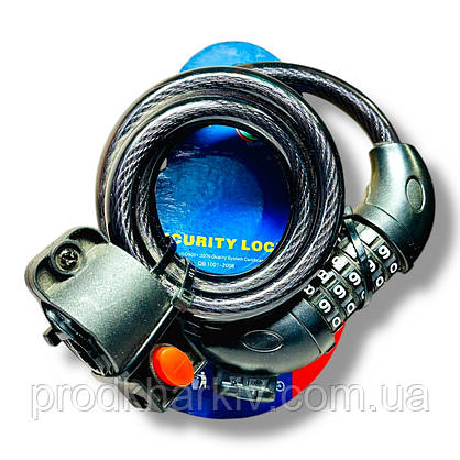 Велосипедний замок кодовий Флагман TY566, фото 5