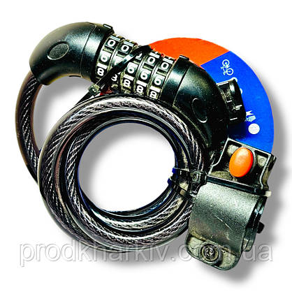 Велосипедний замок кодовий Флагман TY566, фото 2