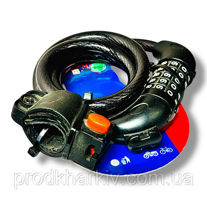 Велосипедний замок кодовий Флагман TY566, фото 4