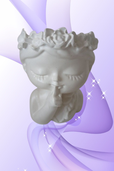 Кашпо дівчина №2, фото 1