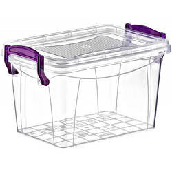 Харчовий контейнер Irak Plastik Hide прямокутний 1 л прозорий 5211 smart