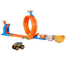 Ігровий набір Гот Вілс Пригоди на станції Hot Wheels Monster Trucks Blast Station HFB12