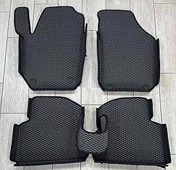 3д Eva килимки в салон для Skoda Fabia 2007-2014 / Шкода фабія