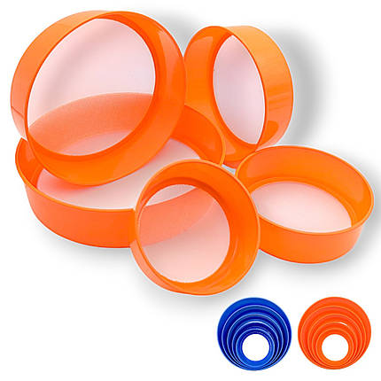 Універсальний набір сит для кухні (5 розмірів) D=12,5_15_18_21,5_24,5 см, фото 1