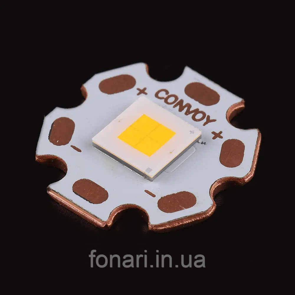Над'яскравий світлодіод Cree XHP70.3 Hi на мідній підкладці STAR 20 mm