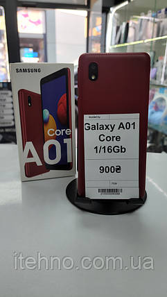 Б/в Samsung Galaxy A01 Core 1/16Gb, фото 1