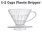 Пуровер Воронка Dripper для заварювання кави, для проливної кави на 1-2 чашки, фото 2