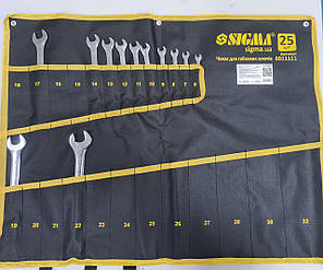 Чохол для гайкових ключів 25шт SIGMA (6011111), фото 1