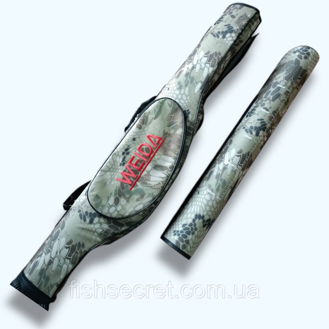 Чохол для вудилищ напівжорсткий Weida 125-165см., фото 1