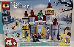 Лего Lego Disney Princesses Зимний праздник в замке Белль 43180  Belle's Castle Winter Celebration