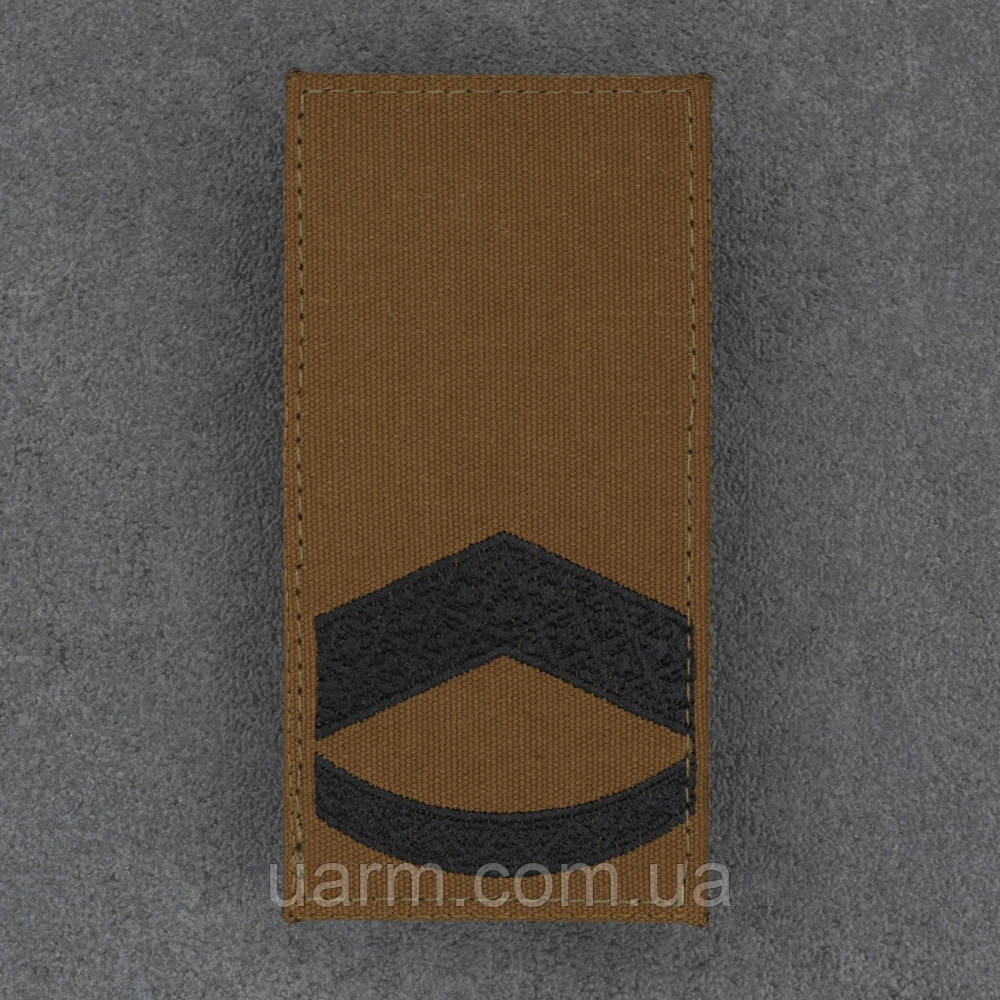 Погон штаб-сержант койот 10.0 х 5.0, фото 1
