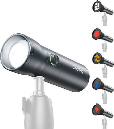 Портативний фотоліхтар SmallRig RF 10C Portable Zoom LED Video Light для студіі чи камери, фото 1